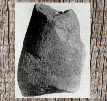 Crónica sobre el meteorito que cayó en Chajarí en la década de 1930